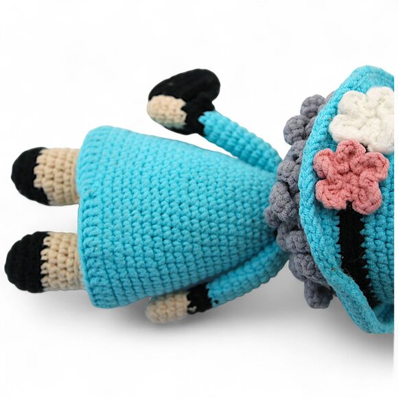 Handcrafted Amigurumi Doll With Removable Hat - Picture 7 of 7